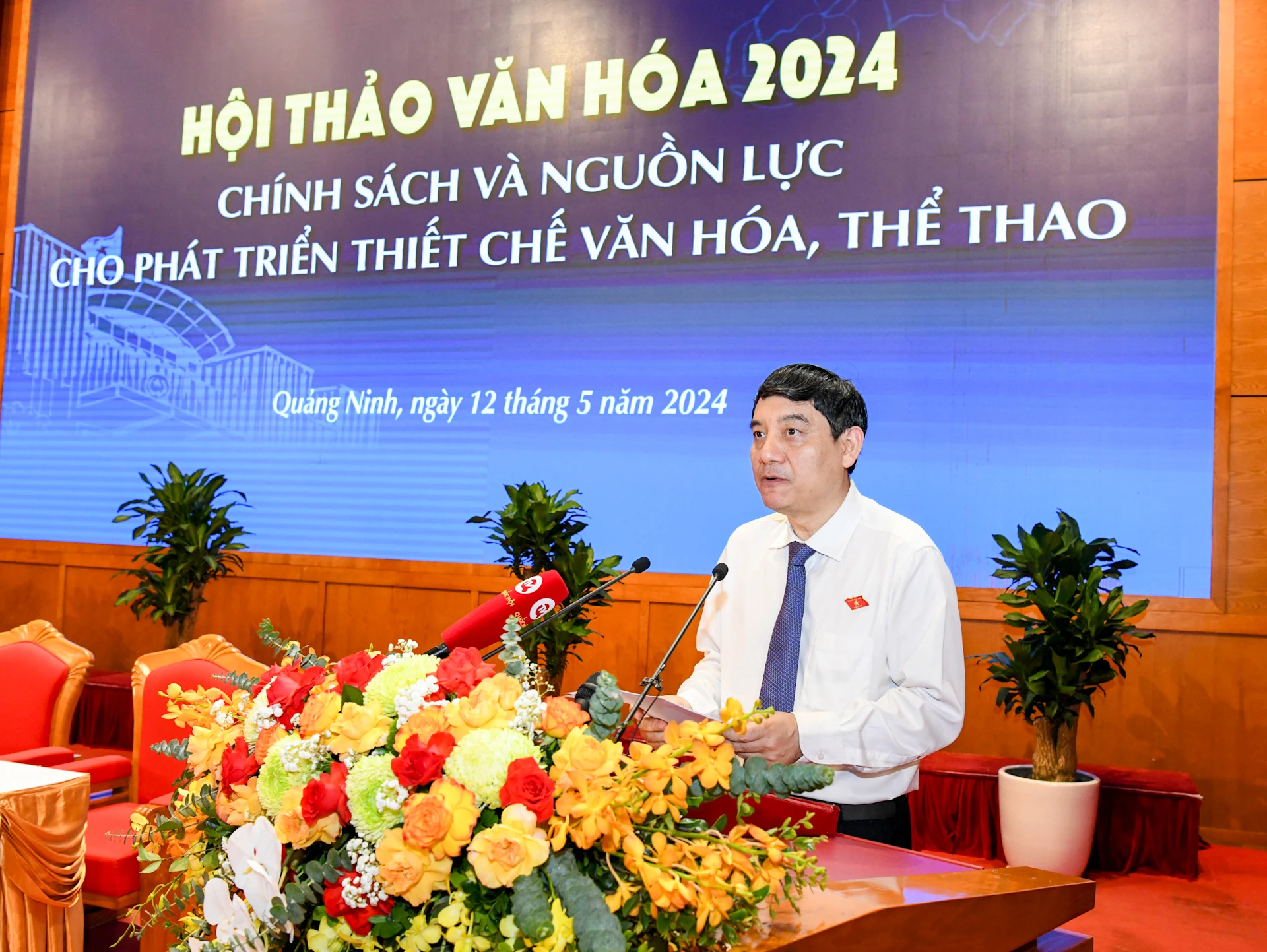 [Ảnh] Khai mạc Hội thảo Văn hóa năm 2024 ảnh 3