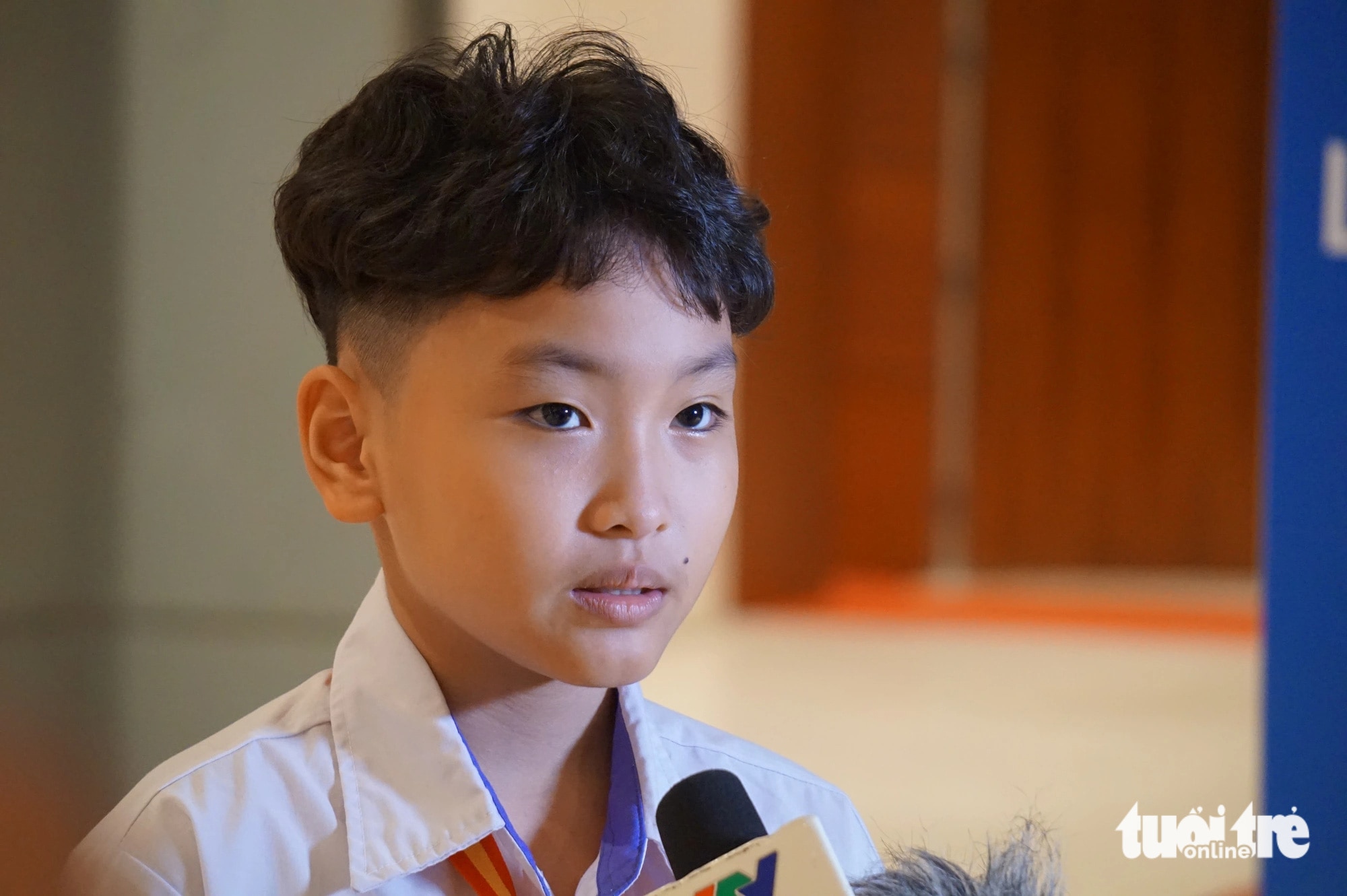 Nguyễn Bảo Phúc giành giải nhì cấp quốc gia Cuộc thi Olympic tiếng Anh trên Internet khối lớp 4 - Ảnh: T.ĐIỂU
