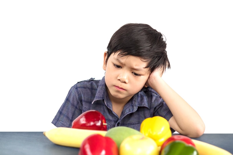 Trẻ tăng cân chậm do biếng ăn hoặc ăn quá ít