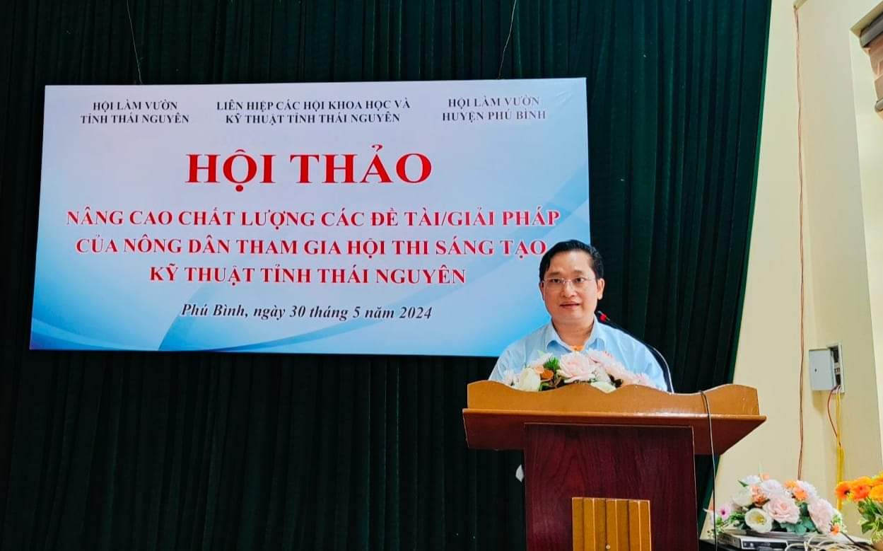 Nông dân Thái Nguyên nâng cao chất lượng các đề tài, giải pháp tham gia Hội thi sáng tạo kỹ thuật- Ảnh 2.
