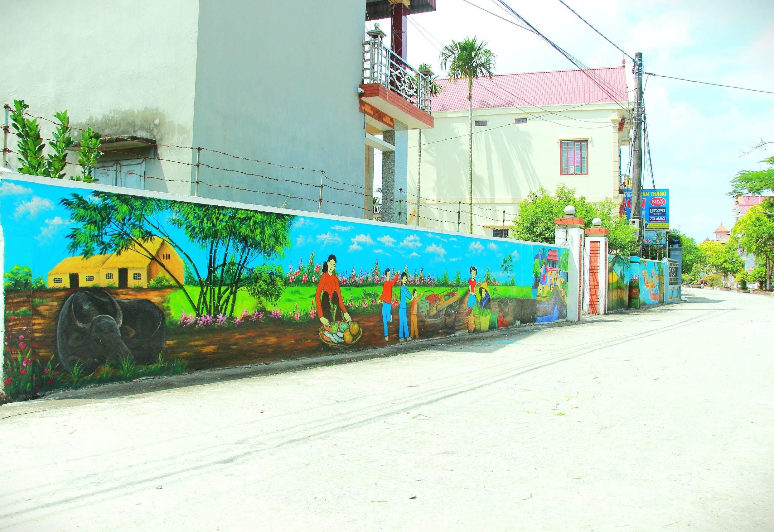 Discover The Mural Street In Nam Dinh That 'captures The Hearts' Of 