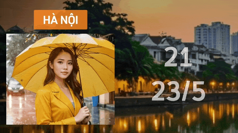 Hình thái nắng kèm mưa dông ở Hà Nội kéo dài đến khi nào?