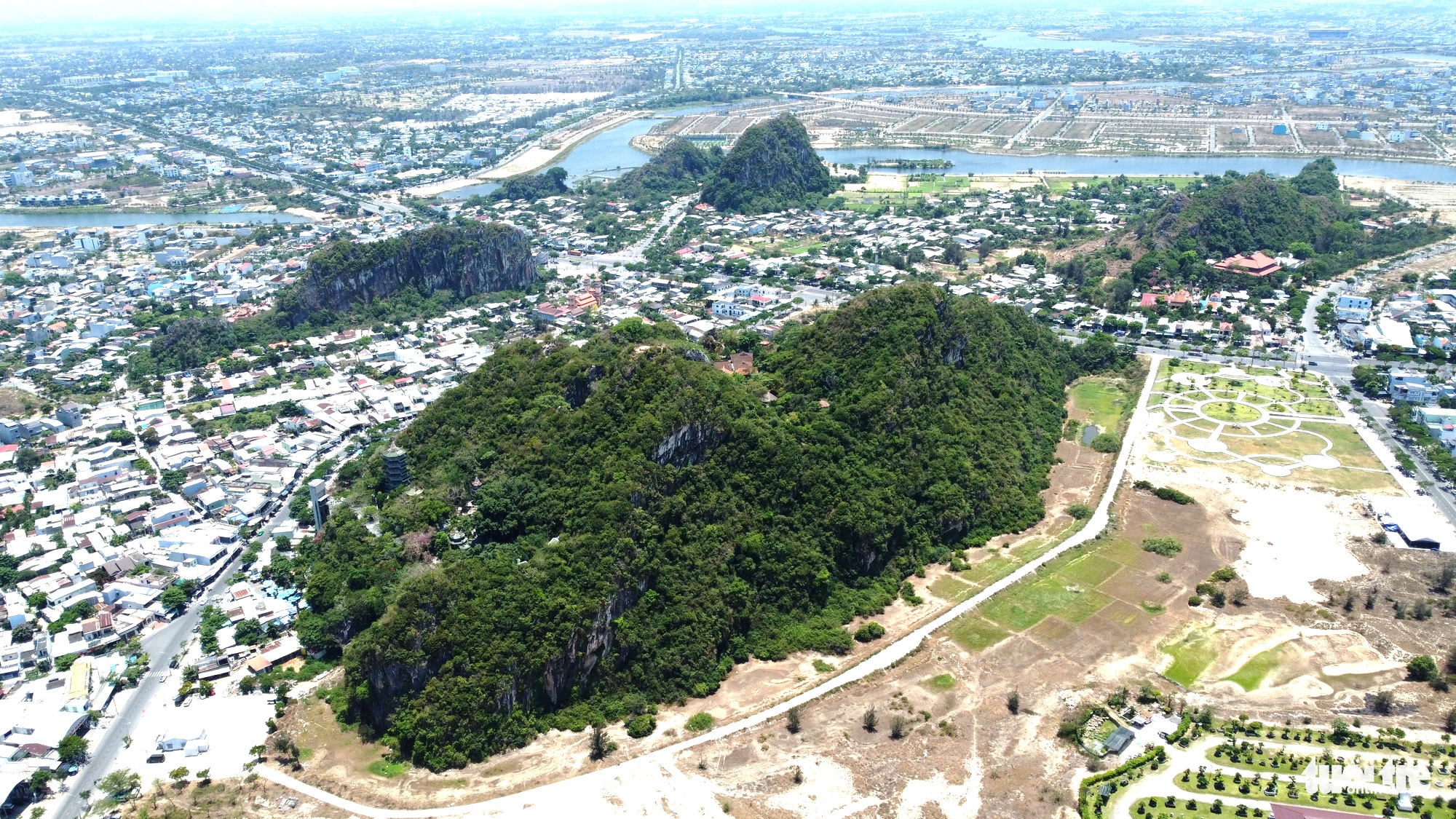 산 풍경 사진