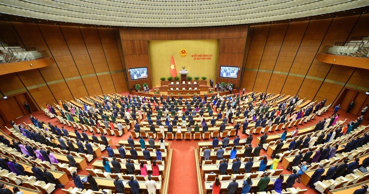 Khai mạc kỳ họp thứ 7, Quốc hội khóa XV tiến hành bầu Chủ tịch Quốc hội- Ảnh 1.