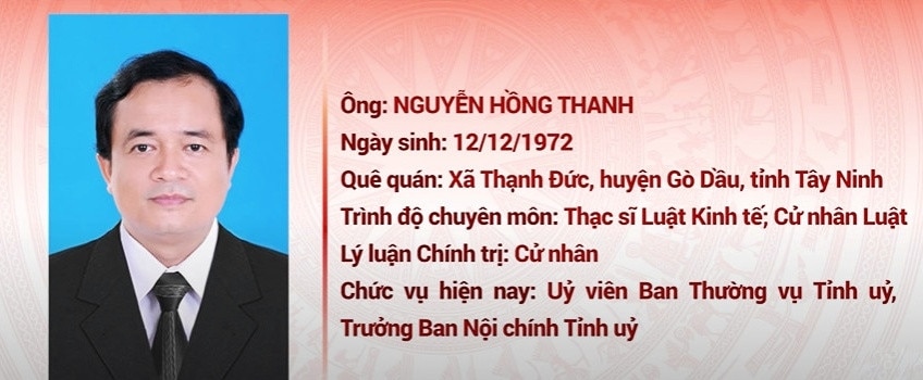 Sự kiện - Tây Ninh: Ông Nguyễn Hồng Thanh được bầu làm Phó Chủ tịch UBND tỉnh 