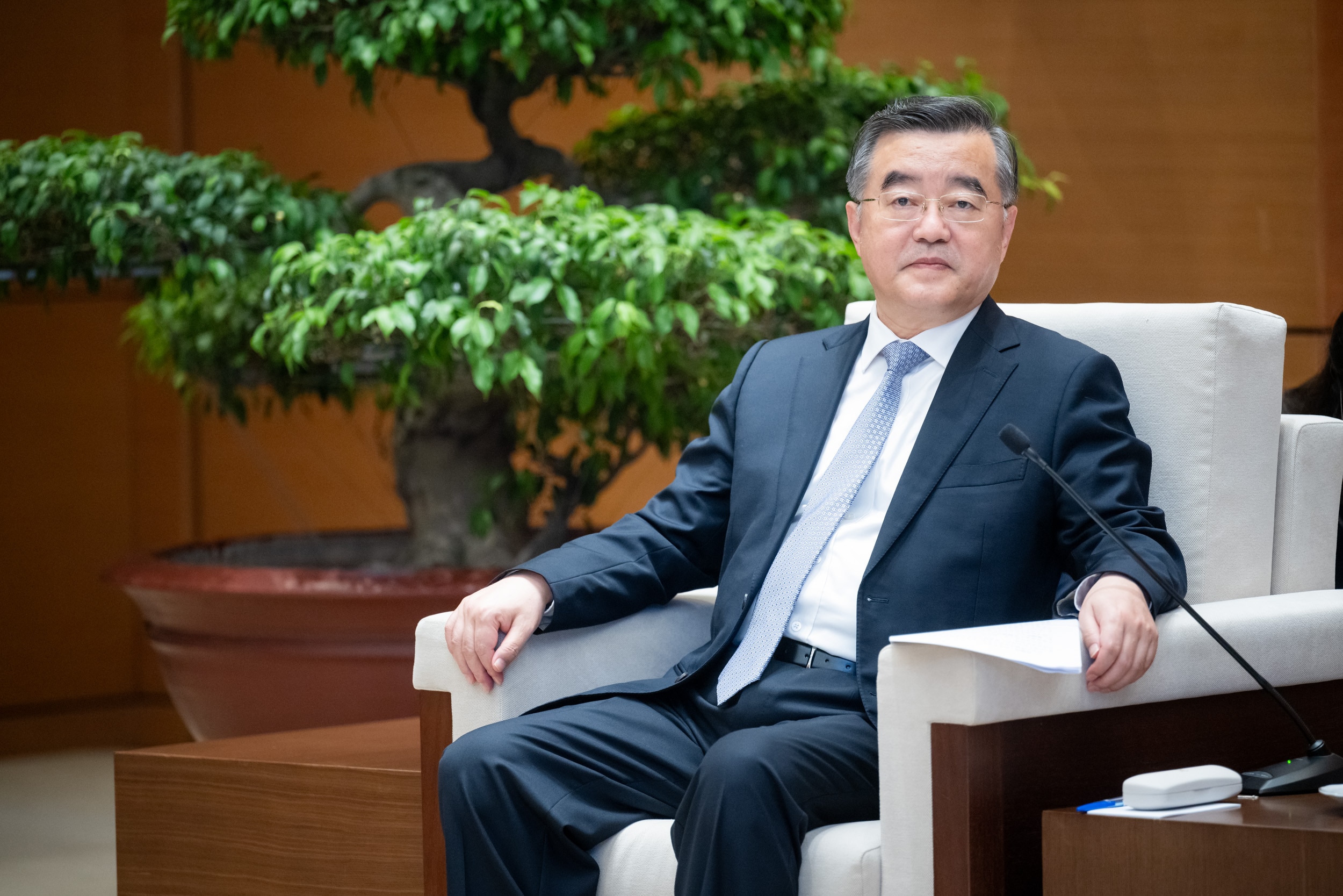 Phó Ủy viên trưởng Ủy ban Thường vụ Đại hội Đại biểu Nhân dân toàn quốc Trung Quốc Trương Khánh Vĩ