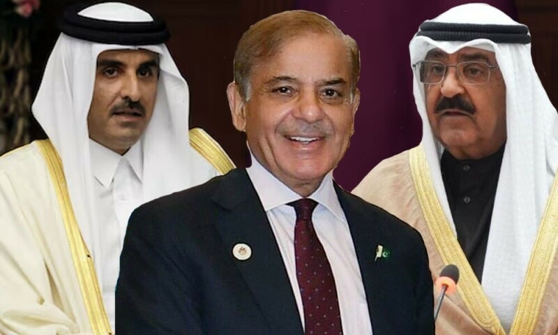 Quốc vương Kuwait, Qatar nhận lời mời thăm Pakistan của Thủ tướng Shehbaz Sharif. (Nguồn: Business Recorder)