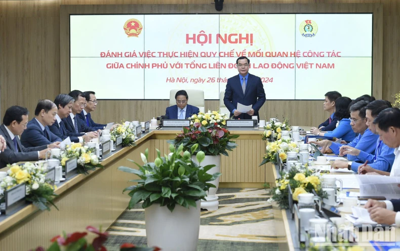 Tăng cường phối hợp chặt chẽ, hiệu quả giữa Chính phủ và Tổng Liên đoàn Lao động Việt Nam ảnh 1