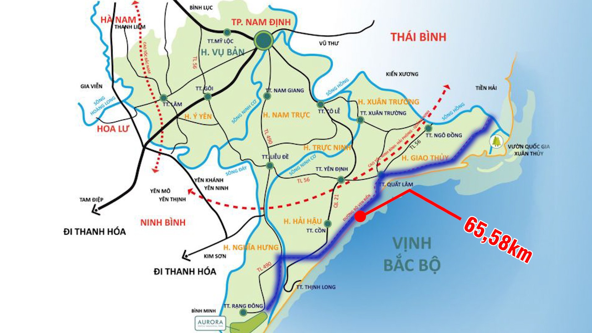 Toàn cảnh tuyến đường bộ ven biển qua Nam Định gần 2.700 tỷ đồng sắp hoàn thành ảnh 8