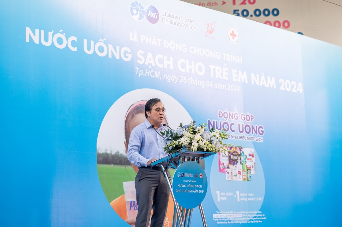P&G Việt Nam hợp tác chiến lược Saigon Co.op mang nước uống sạch đến cộng đồng