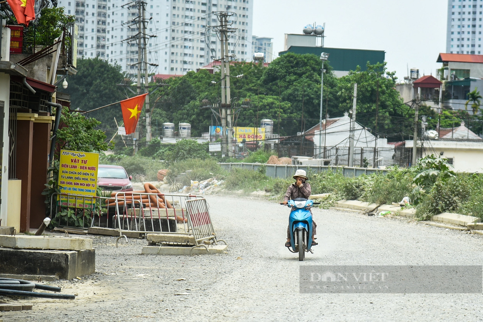 Rác thải và bụi 