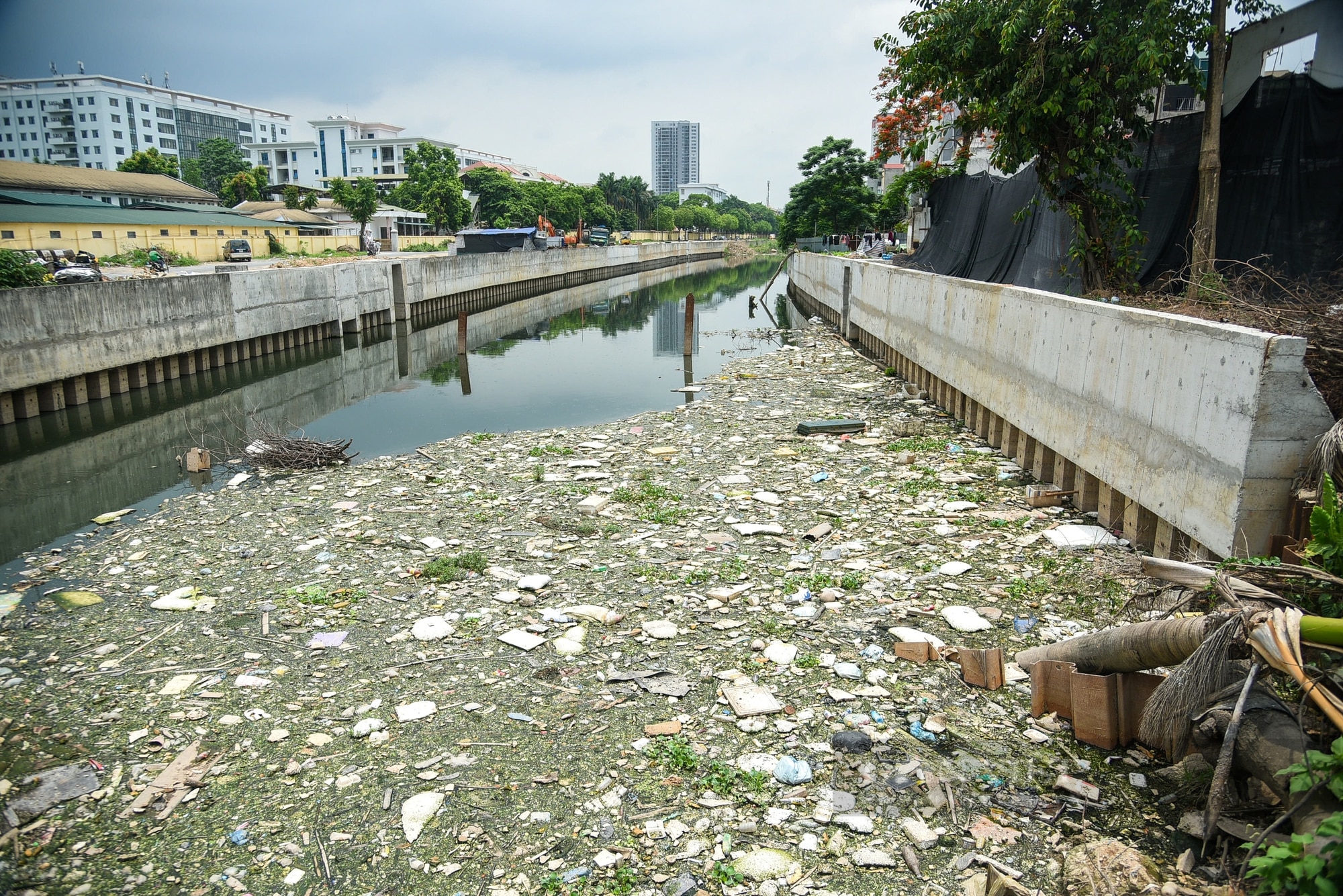 Rác thải và bụi 