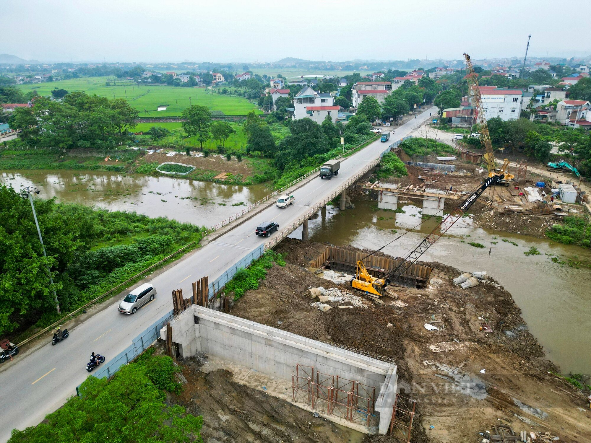 Hiện trạng tuyến đường được Hà Nội đầu tư hơn 8.100 tỷ đồng để mở rộng lên 60 mét- Ảnh 7.