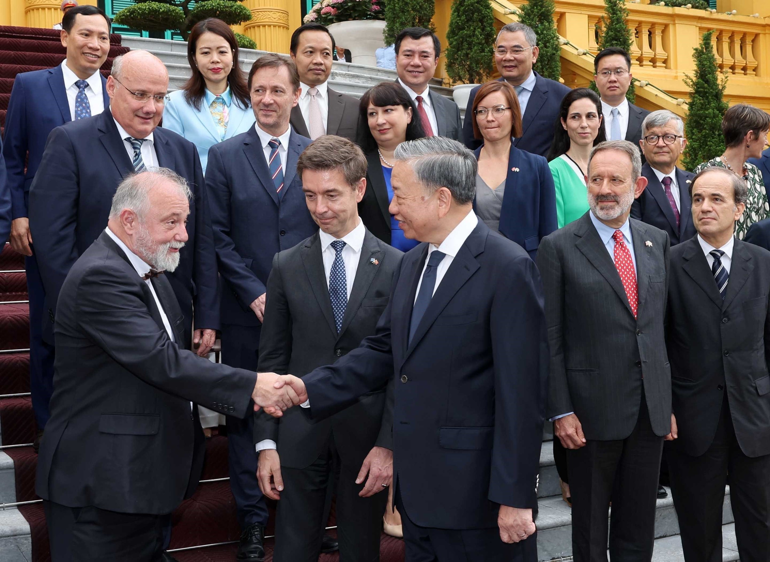 Chủ tịch nước Tô Lâm tiếp Đại sứ các nước EU- Ảnh 2.