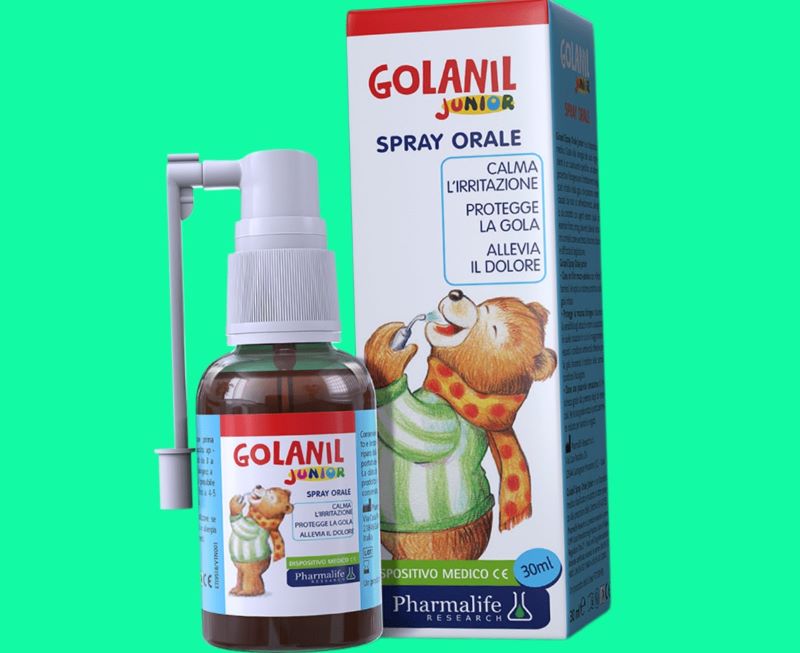 Thành phần Golanil Junior chiết xuất từ thảo dược thiên nhiên an toàn cho trẻ