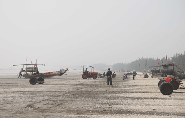 Ngư dân xứ Nghệ rộn ràng mùa thu hoạch ruốc biển ảnh 4