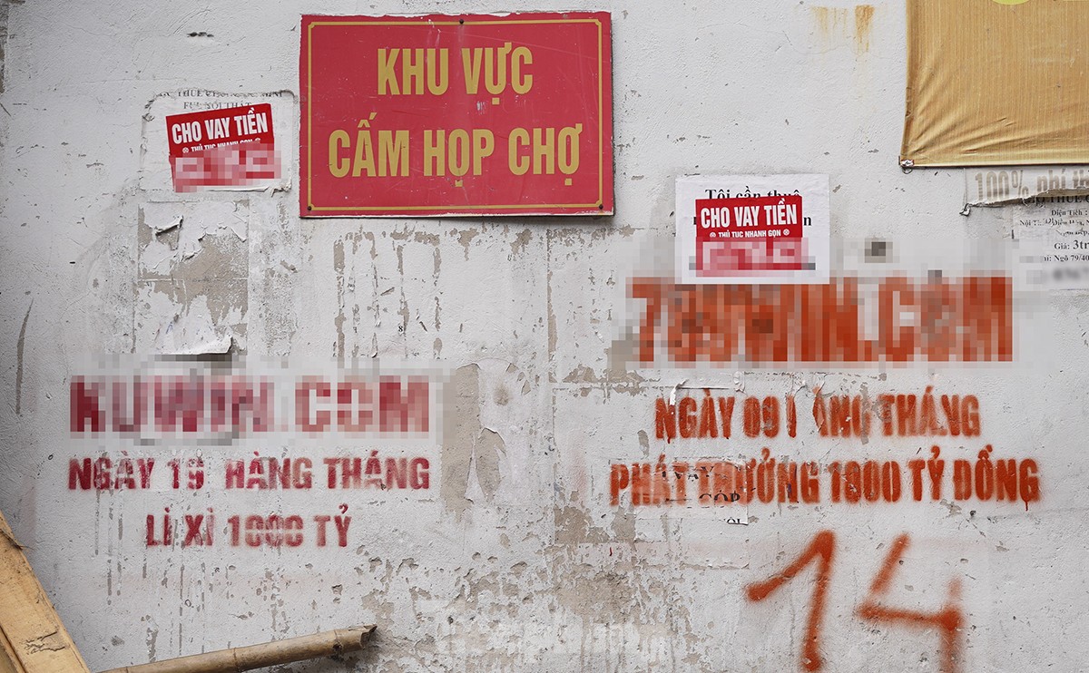 Quảng cáo cá độ, cờ bạc online xuất hiện tràn lan ở Hà Nội ảnh 12