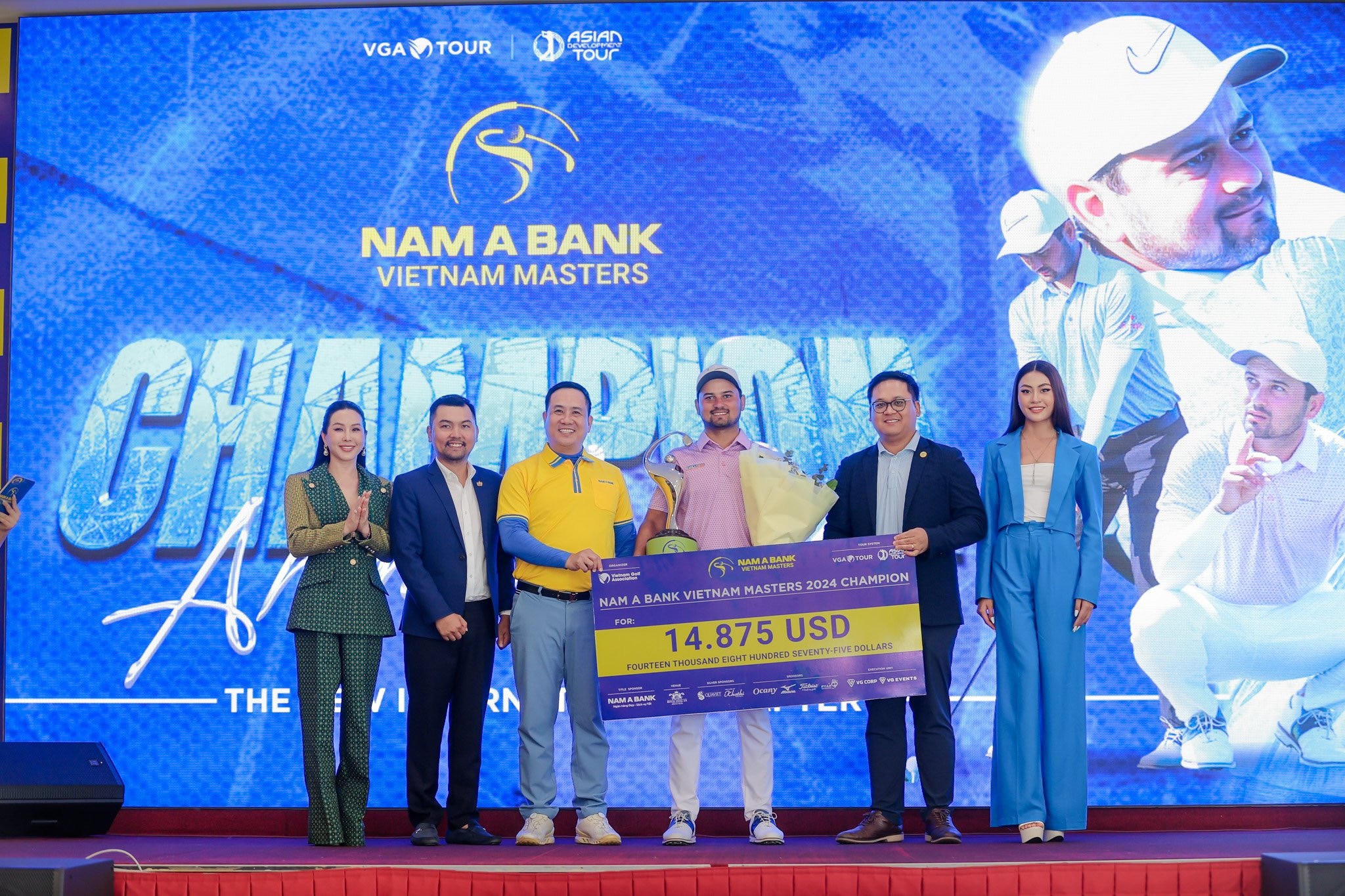 Kỷ lục của Nguyễn Anh Minh bị phá vỡ tại giải golf Nam A Bank Vietnam Masters- Ảnh 2.