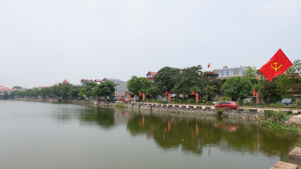 Xã Võng Xuyên đã được UBND TP Hà Nội công nhận đạt chuẩn nông thôn mới nâng cao.