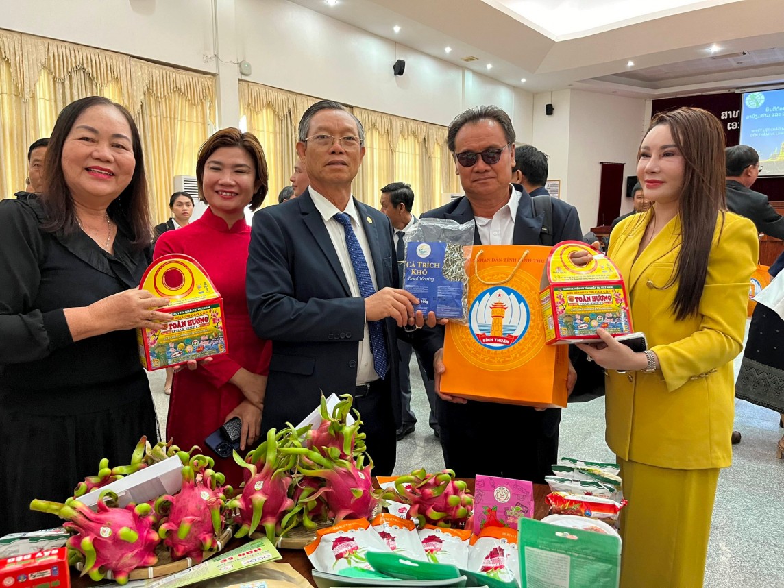 Bình Thuận: Tìm cơ hội xuất khẩu sang thị trường Lào