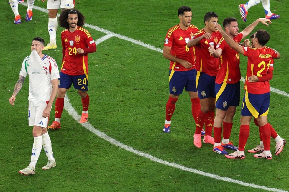 Video bàn thắng Tây Ban Nha 1-0 Italy - Bảng B EURO 2024