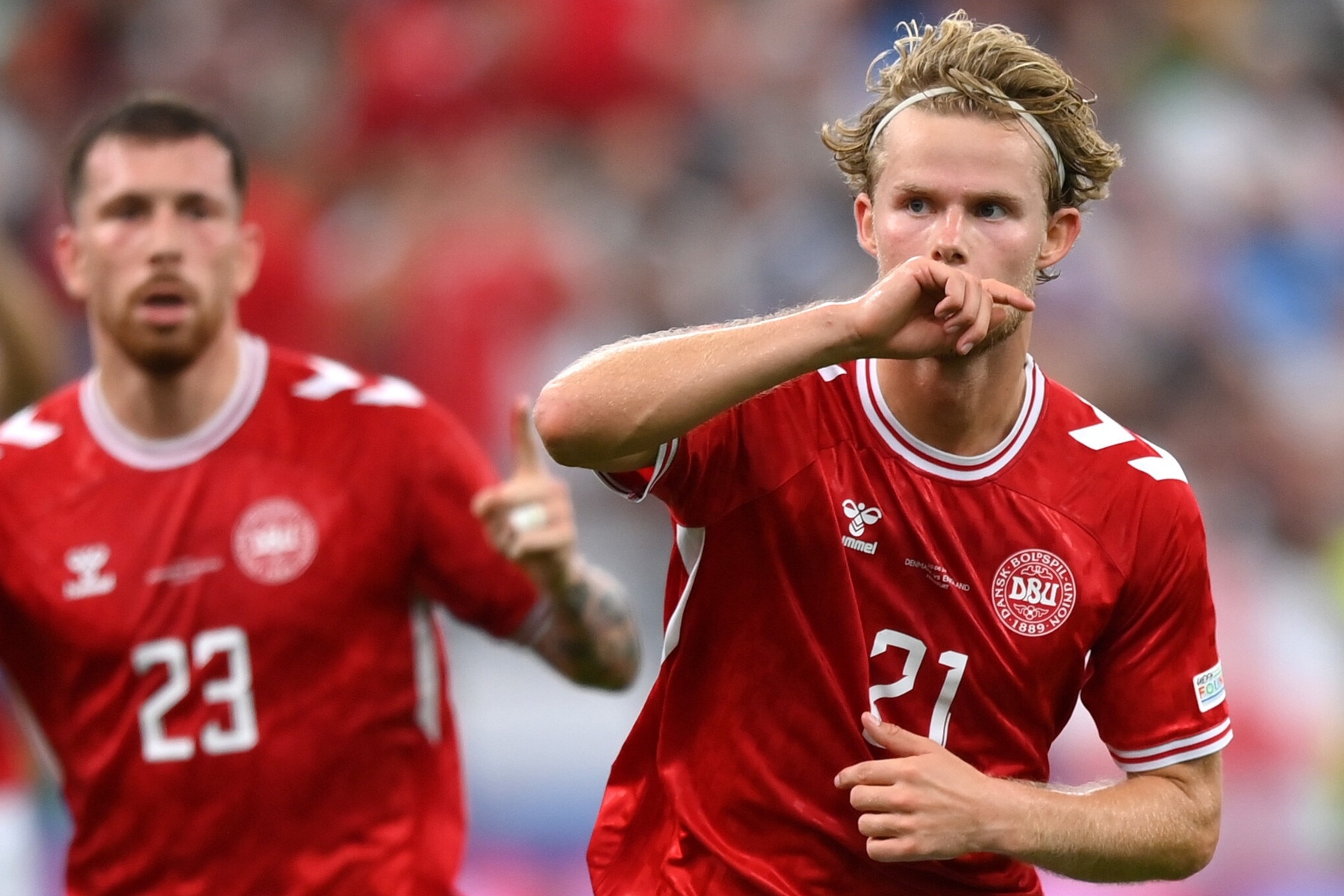 Video bàn thắng Đan Mạch 1-1 Anh - Bảng C EURO 2024