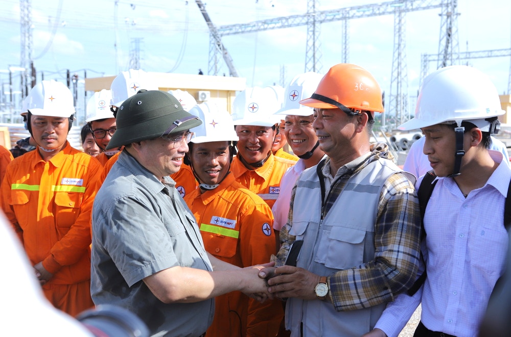 Thủ tướng Phạm Minh Chính kiểm tra dự án đường dây 500kV mạch 3- Ảnh 4.
