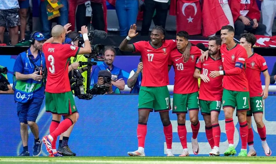 Video bàn thắng Thổ Nhĩ Kỳ 0-3 Bồ Đào Nha - Bảng F EURO 2024