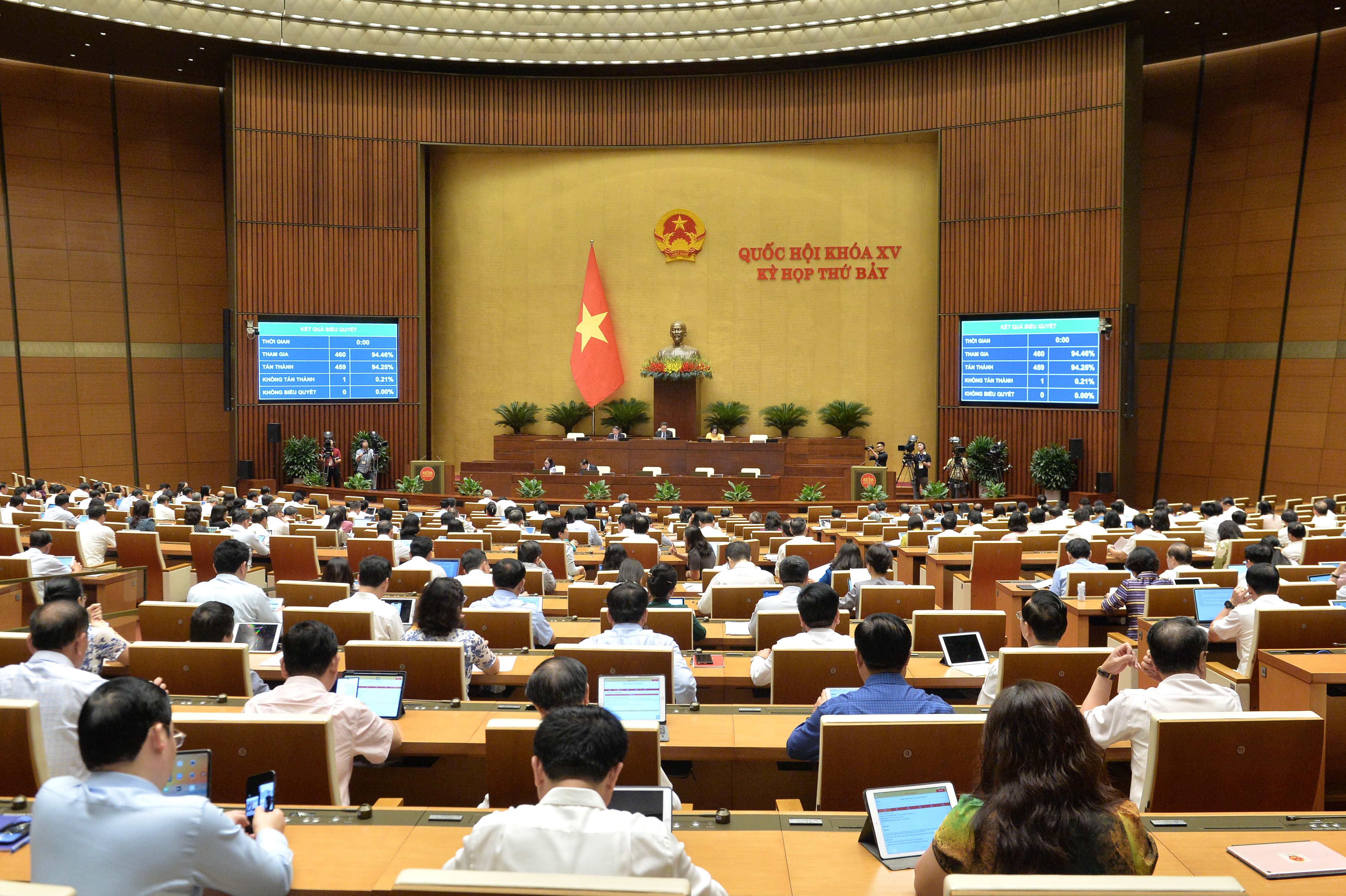 Quốc hội thông qua Nghị quyết về phê chuẩn quyết toán ngân sách nhà nước năm 2022 -0