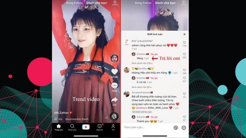 Cách bắt kịp xu hướng video trend mới nhất trên TikTok