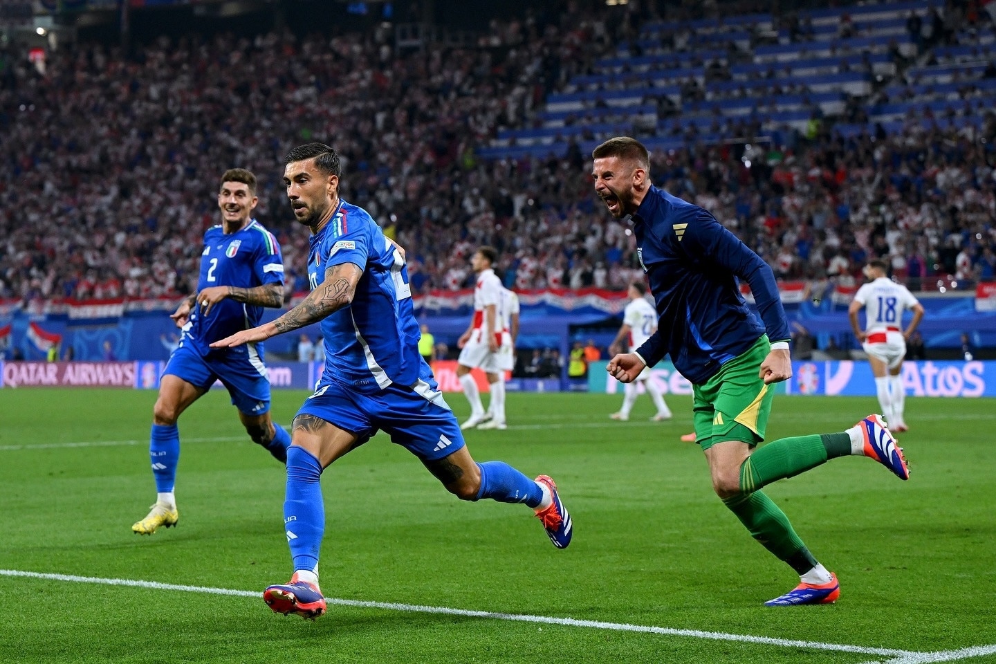Video bàn thắng Italy 1-1 Croatia - Bảng B EURO 2024