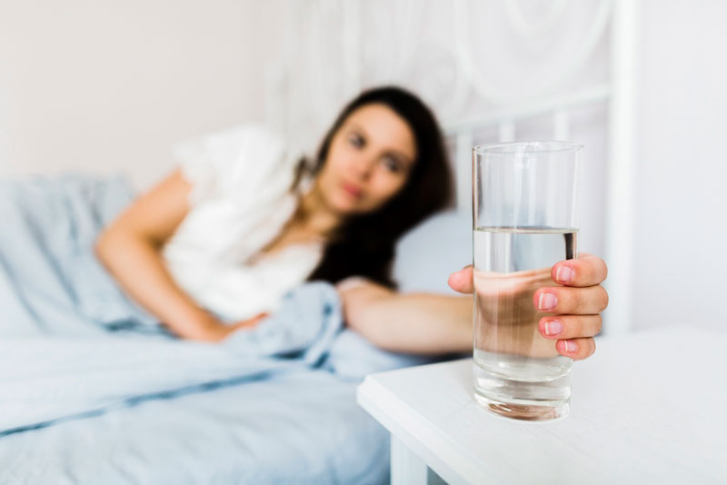 Biến chứng phổ biến ở người bị viêm dạ dày ruột thường là mất nước