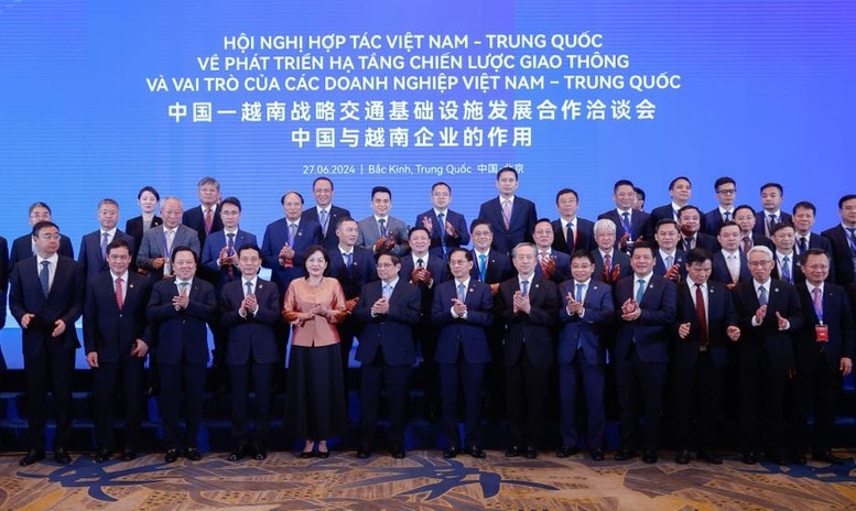 Thủ tướng Phạm Minh Chính dự Hội nghị hợp tác Việt Nam-Trung Quốc về phát triển hạ tầng- Ảnh 10.