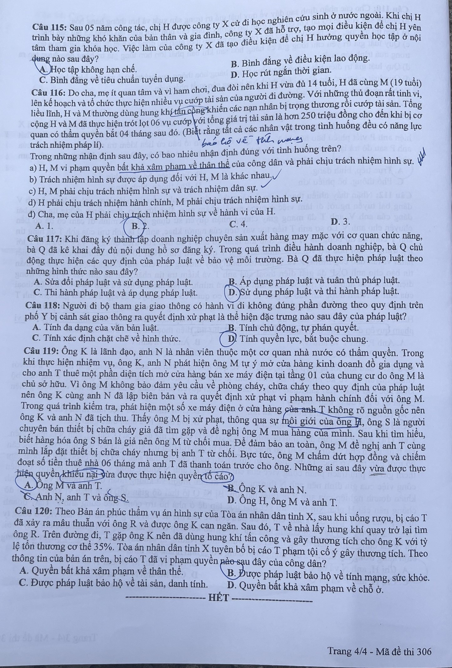 Thí sinh nhận định đề thi Khoa học xã hội: Môn Sử phân hóa cao, môn Giáo dục công dân khá dễ -0