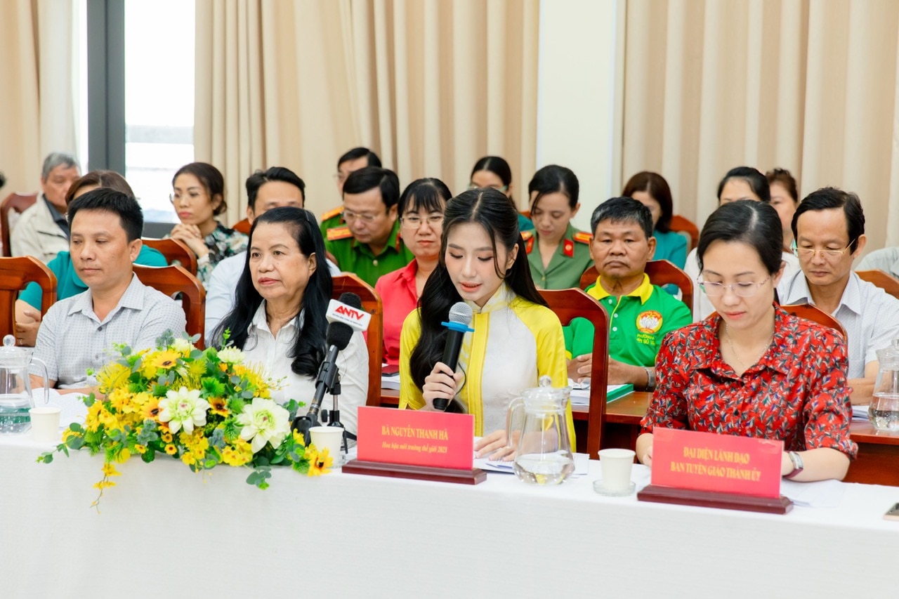 Hoa hậu Nguyễn Thanh Hà lo ngại về việc sử dụng đồ nhựa tại các quán hàng- Ảnh 2.