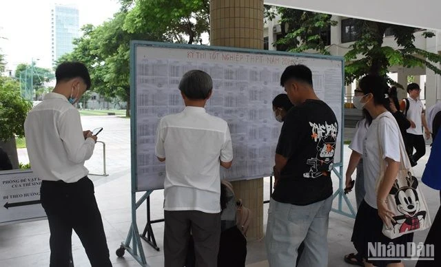Hơn 13.500 thí sinh tại Đà Nẵng đến điểm thi làm thủ tục, học quy chế thi ảnh 3
