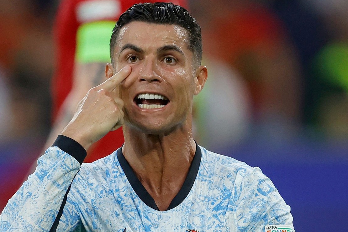 EURO 2024: Cơn giận và nỗi thất vọng Ronaldo