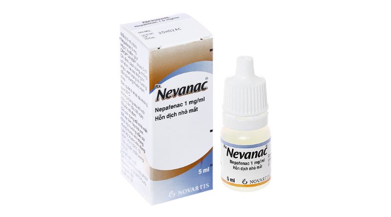 Nevanac là thuốc nhỏ mắt được dùng trong chữa vẩn đục dịch kính