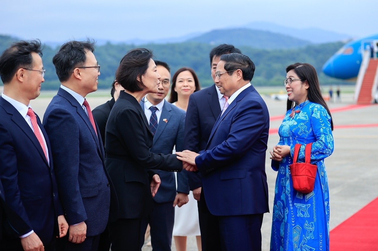 Lễ đón Thủ tướng Phạm Minh Chính thăm chính thức Hàn Quốc - 2