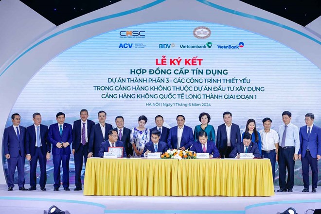 3 ngân hàng cấp 1,8 tỉ USD cho dự án sân bay Long Thành
