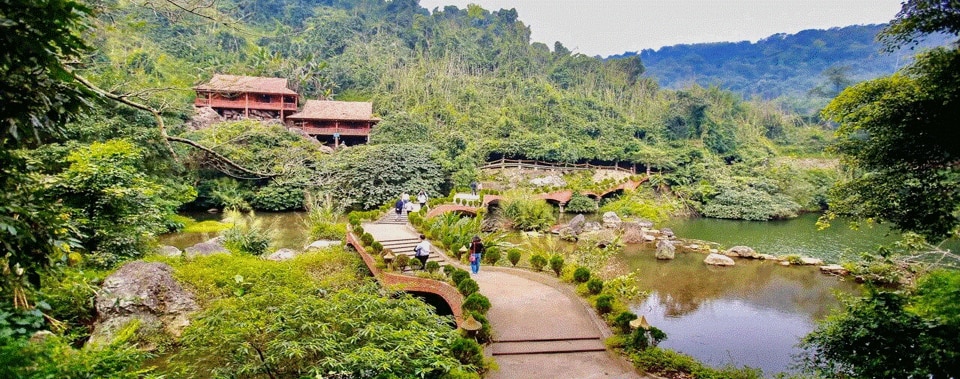 Medi Thiên Sơn hay trước đây là Thiên Sơn Suối Ngà nằm cách trung tâm Hà Nội 50km, tại xã Vân Hòa, huyện Ba Vì. Ảnh: Internet