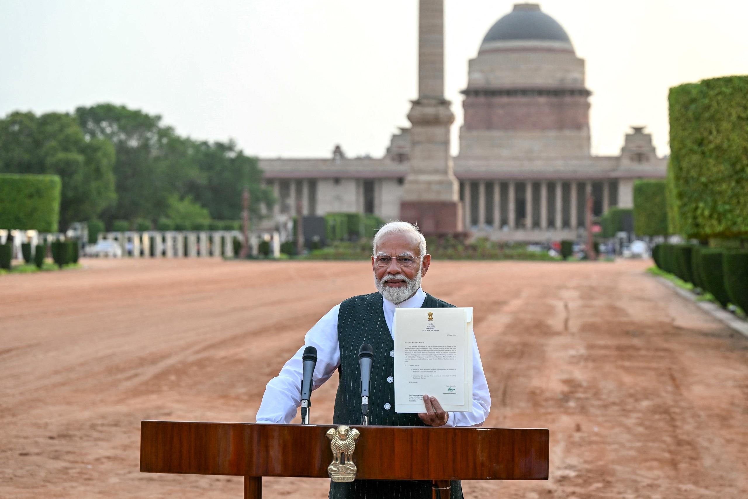 An ninh nhiều lớp cho lễ nhậm chức của Thủ tướng Ấn Độ- Ảnh 1.