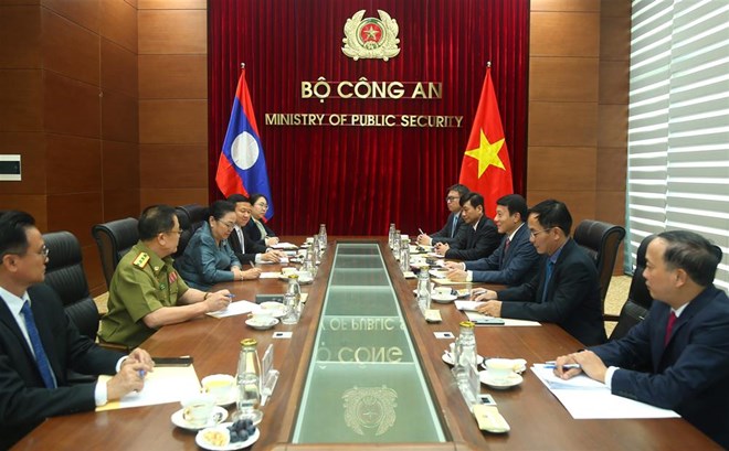 Bộ trưởng Lương Tam Quang: Ưu tiên cao nhất cho hợp tác giữa Bộ Công an hai nước Việt Nam - Lào