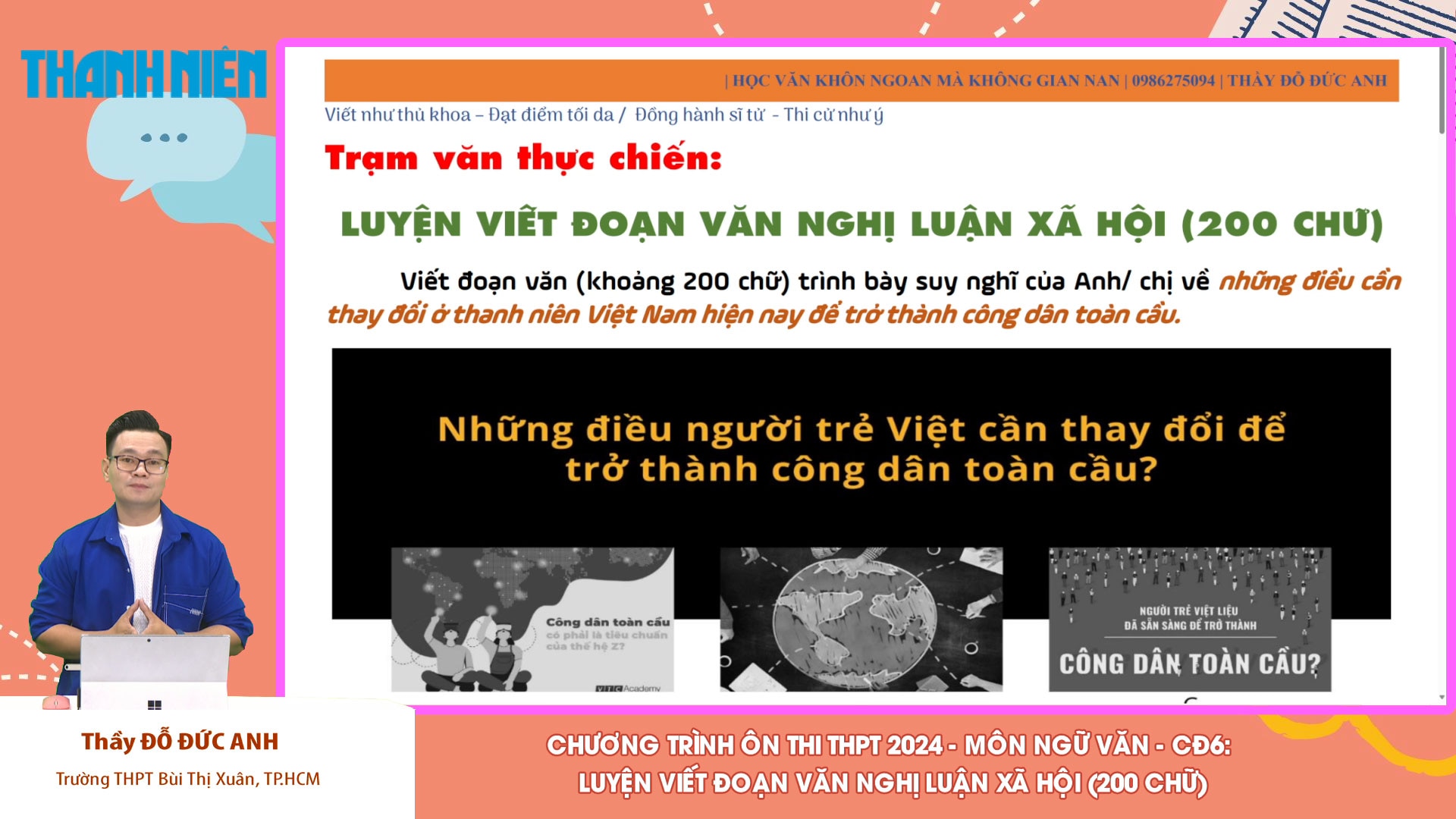 Bí quyết ôn thi tốt nghiệp THPT đạt điểm cao: Cách viết nghị luận xã hội- Ảnh 1.