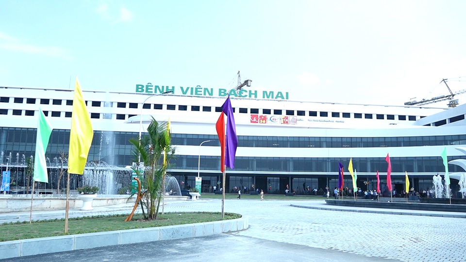 Bệnh viện Bạch Mai cơ sở 2. Ảnh: Nguồn internet
