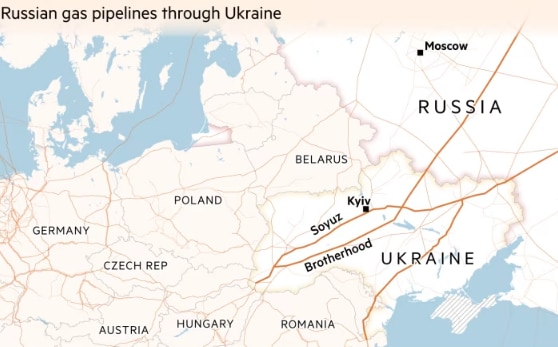 Thế giới - Châu Âu trăn trở tìm cách để dòng khí đốt qua Ukraine tiếp tục chảy (Hình 2).
