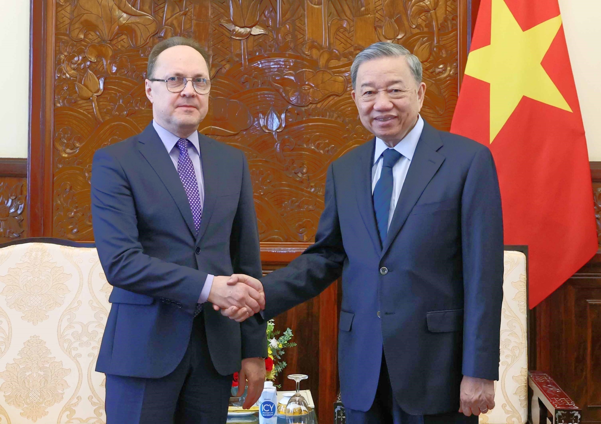 Chủ tịch nước Tô Lâm tiếp Đại sứ Liên bang Nga -0
