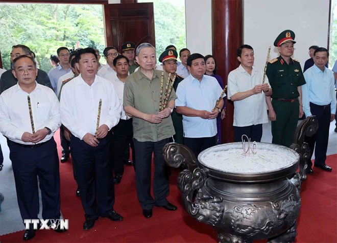 Chủ tịch nước Tô Lâm về thăm nơi Quân đội Nhân dân Việt Nam ra đời