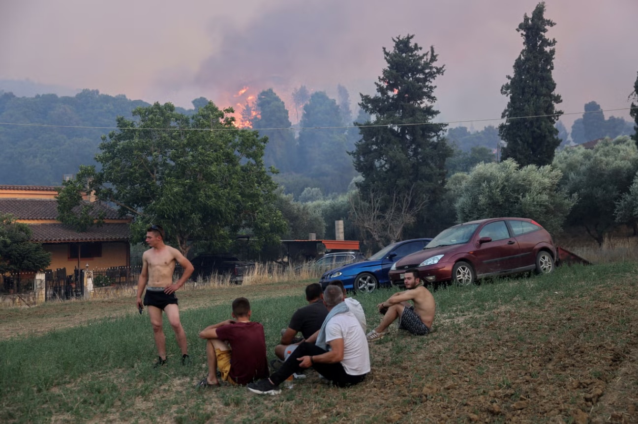 Thế giới - Cháy rừng ở Hy Lạp: Cứ 10 phút lại có một đám cháy mới