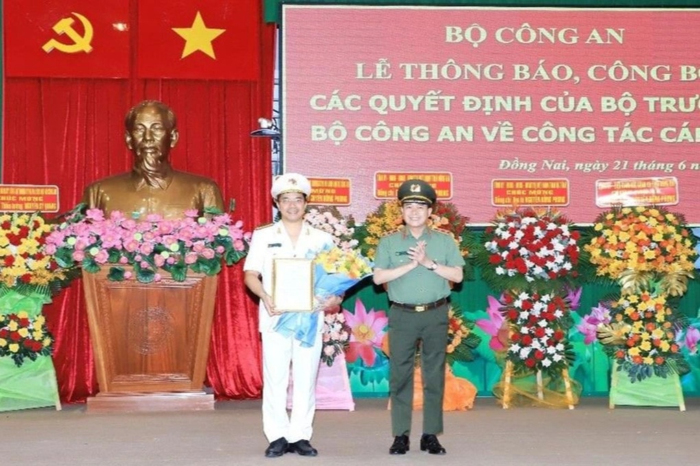 Đại tá Nguyễn Hồng Phong được bổ nhiệm làm Giám đốc Công an Đồng Nai - 1